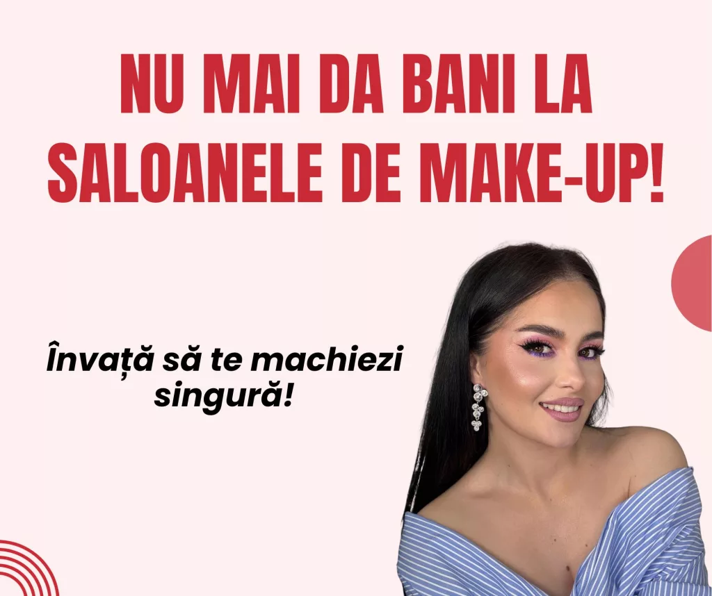 Curs automachiaj în Timișoara – învață să îți pui frumusețea în valoare - Anca Rosca