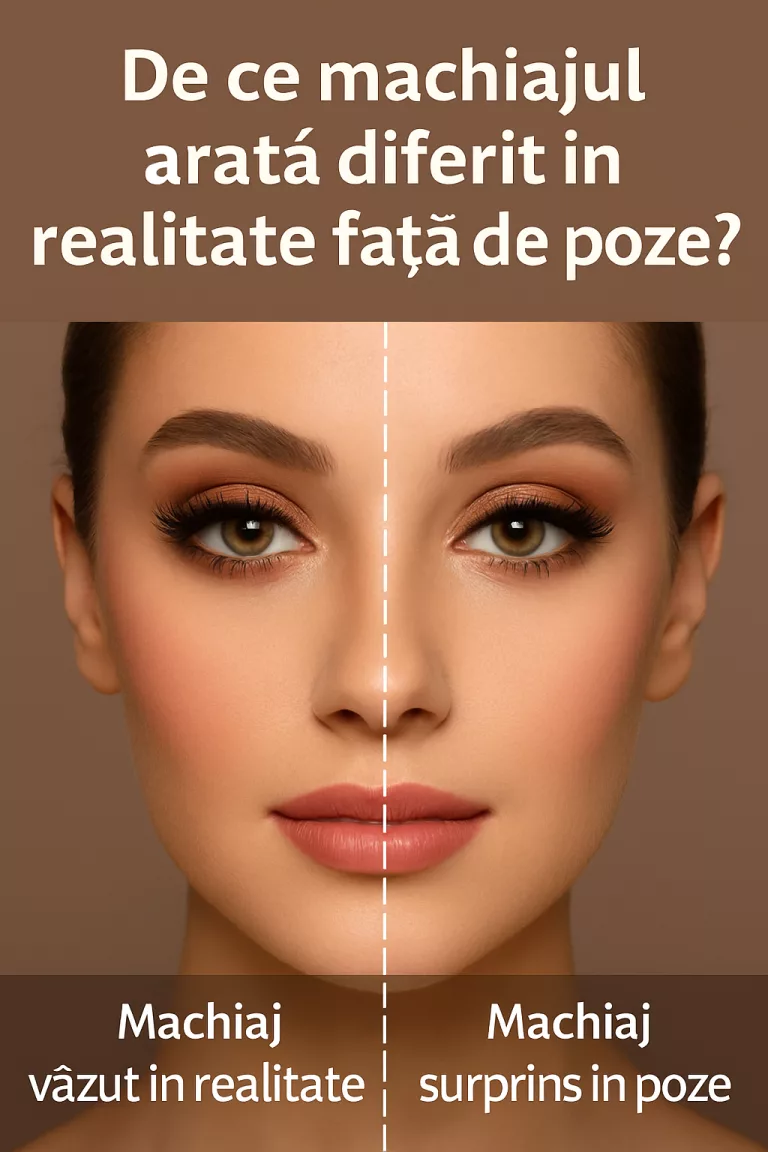 De ce machiajul arată diferit în realitate față de poze? – Anca Rosca